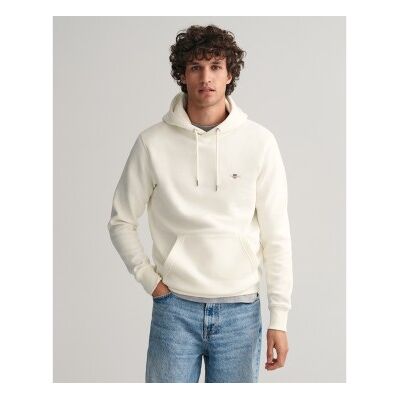 para hombre. 2007058 Sudadera con capucha Shield blanco roto (3XL), Casual, Algodón, Sostenible, Gant outlet 2026. para hombre. 2007058 Sudadera con capucha Shield blanco roto (3XL), Casual, Algodón, Sostenible, Gant outlet 2026.