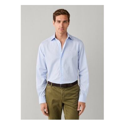 London para hombre. HM3010851 Camisa City Awning Stripe azul claro (M), Casual, Algodón, Clásico, Manga larga, Hackett London outlet London para hombre. HM3010851 Camisa City Awning Stripe azul claro (M), Casual, Algodón, Clásico, Manga larga, Hackett London outlet