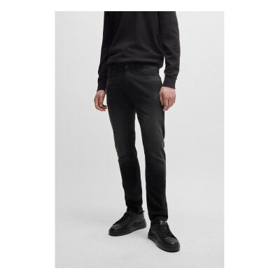 HUGO para hombre. 50524229 Jeans extra slim fit de denim elástico negro intenso (33/32), Casual, Algodón Orgánico, Sostenible, HUGO outlet 2 HUGO para hombre. 50524229 Jeans extra slim fit de denim elástico negro intenso (33/32), Casual, Algodón Orgánico, Sostenible, HUGO outlet 2