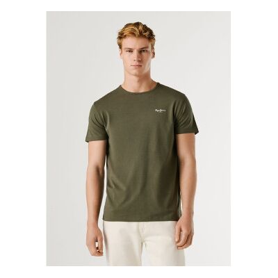 para hombre. PM5010180 Camiseta Original Basic 3N verde (L), Casual, Algodón, Manga corta, Pepe Jeans outlet 2026. para hombre. PM5010180 Camiseta Original Basic 3N verde (L), Casual, Algodón, Manga corta, Pepe Jeans outlet 2026.