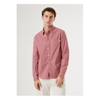 para hombre. PM3090841 Camisa Colton rojo (M), Casual, Algodón, Manga larga, Pepe Jeans outlet 2026. para hombre. PM3090841 Camisa Colton rojo (M), Casual, Algodón, Manga larga, Pepe Jeans outlet 2026.