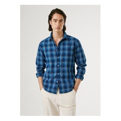para hombre. PM3090823 Camisa Corwin azul (L), Casual, Algodón, Manga larga, Pepe Jeans outlet 2026. para hombre. PM3090823 Camisa Corwin azul (L), Casual, Algodón, Manga larga, Pepe Jeans outlet 2026.