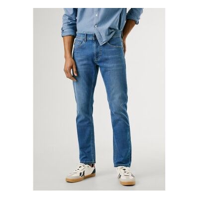 para hombre. PM2073894AG Jeans Slim Gymdigo azul (31/30), Casual, Algodón, Denim, Pepe Jeans outlet 2026. para hombre. PM2073894AG Jeans Slim Gymdigo azul (31/30), Casual, Algodón, Denim, Pepe Jeans outlet 2026.