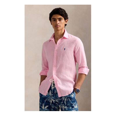 Polo Ralph Lauren para hombre. 710966294009 Camisa de lino Custom Fit rosa (XL), Casual, Manga larga, Polo Ralph Lauren outlet 2026. Polo Ralph Lauren para hombre. 710966294009 Camisa de lino Custom Fit rosa (XL), Casual, Manga larga, Polo Ralph Lauren outlet 2026.