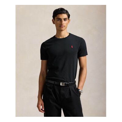 Polo Ralph Lauren para hombre. 710680785001 Camiseta de punto Custom Fit negro (XL), Casual, Algodón, Manga corta, Polo Ralph Lauren outlet Polo Ralph Lauren para hombre. 710680785001 Camiseta de punto Custom Fit negro (XL), Casual, Algodón, Manga corta, Polo Ralph Lauren outlet