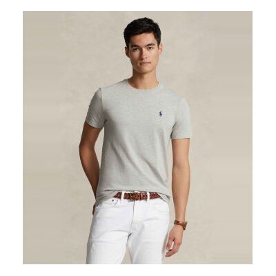 Polo Ralph Lauren para hombre. 710680785002 Camiseta de punto Custom Slim Fit gris (M), Casual, Algodón, Manga corta, Polo Ralph Lauren outl Polo Ralph Lauren para hombre. 710680785002 Camiseta de punto Custom Slim Fit gris (M), Casual, Algodón, Manga corta, Polo Ralph Lauren outl