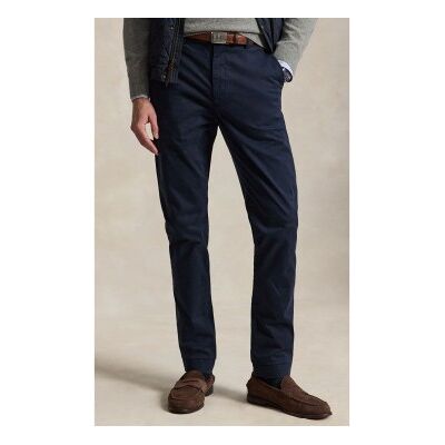 Polo Ralph Lauren para hombre. 710979503002 Pantalón Jarrett de satén Slim Fit marino (34/34), Casual, Algodón, Clásico, Polo Ralph Lauren o Polo Ralph Lauren para hombre. 710979503002 Pantalón Jarrett de satén Slim Fit marino (34/34), Casual, Algodón, Clásico, Polo Ralph Lauren o