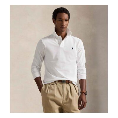 Polo Ralph Lauren para hombre. 710680790001 Polo de piqué Custom Slim Fit blanco (XXL), Casual, Algodón, Manga larga, Polo Ralph Lauren outl Polo Ralph Lauren para hombre. 710680790001 Polo de piqué Custom Slim Fit blanco (XXL), Casual, Algodón, Manga larga, Polo Ralph Lauren outl