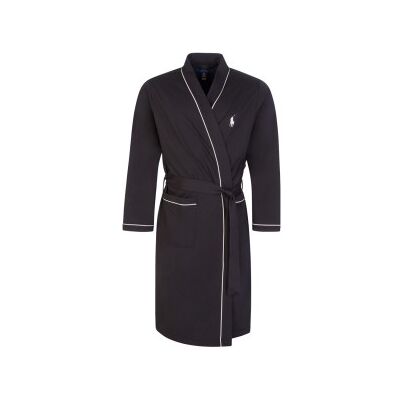 Polo Ralph Lauren para hombre. 714899677001 Batín homewear negro (S-M), Algodón, Polo Ralph Lauren outlet 2026. Polo Ralph Lauren para hombre. 714899677001 Batín homewear negro (S-M), Algodón, Polo Ralph Lauren outlet 2026.