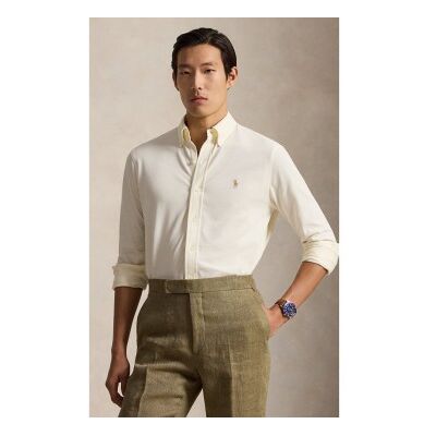 Polo Ralph Lauren para hombre. 710654408146 Camisa de piqué ultraligera beige (XL), Casual, Algodón, Manga larga, Polo Ralph Lauren outlet 2 Polo Ralph Lauren para hombre. 710654408146 Camisa de piqué ultraligera beige (XL), Casual, Algodón, Manga larga, Polo Ralph Lauren outlet 2