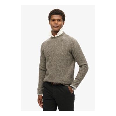 Superdry M6110634A Jersey grueso marrón - Suéter Superdry M6110634A Jersey grueso marrón - Suéter