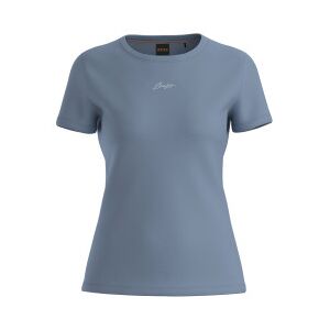 BOSS para mujer. 50554696 Camiseta Elove azul (M), Casual, Algodón, Manga corta, BOSS outlet 2026. BOSS para mujer. 50554696 Camiseta Elove azul (M), Casual, Algodón, Manga corta, BOSS outlet 2026.