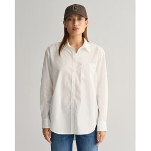 para mujer. 4300212 Camisa Relaxed Fit de popelina blanco (40), Casual, Algodón, Manga larga, Gant outlet 2026. para mujer. 4300212 Camisa Relaxed Fit de popelina blanco (40), Casual, Algodón, Manga larga, Gant outlet 2026.