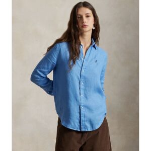 Polo Ralph Lauren para mujer. 211970730510 Camisa de lino Classic Fit azul claro (XL), Casual, Manga larga, Polo Ralph Lauren outlet 2026. Polo Ralph Lauren para mujer. 211970730510 Camisa de lino Classic Fit azul claro (XL), Casual, Manga larga, Polo Ralph Lauren outlet 2026.