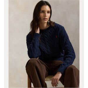 Polo Ralph Lauren para mujer. 211A96245001 Jersey Cable marino (XS), Casual, Algodón, Polo Ralph Lauren outlet 2026. Polo Ralph Lauren para mujer. 211A96245001 Jersey Cable marino (XS), Casual, Algodón, Polo Ralph Lauren outlet 2026.