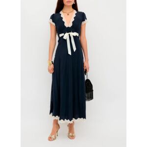 Rixo para mujer. 010.02400.325.06483 Vestido Marlice marino (L), Casual, Fiesta, Seda, Manga corta, Rixo outlet 2026. Rixo para mujer. 010.02400.325.06483 Vestido Marlice marino (L), Casual, Fiesta, Seda, Manga corta, Rixo outlet 2026.