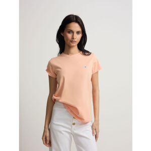 Silbon para mujer. S262040405194 Camiseta smile estampado naranja (S), Casual, Algodón, Manga corta, Silbon outlet 2026. Silbon para mujer. S262040405194 Camiseta smile estampado naranja (S), Casual, Algodón, Manga corta, Silbon outlet 2026.