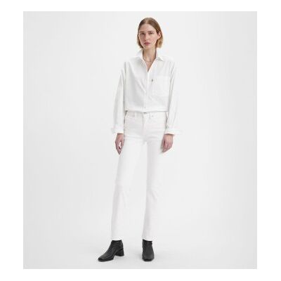 Levis para mujer. 19631-0046 Jeans 314 Shaping Straight blanco (28/32), Casual, Algodón, Levi's outlet 2026. Levis para mujer. 19631-0046 Jeans 314 Shaping Straight blanco (28/32), Casual, Algodón, Levi's outlet 2026.