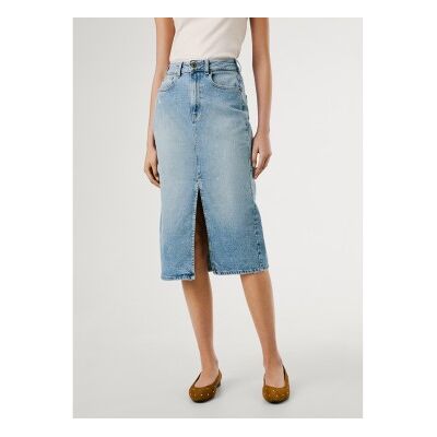 para mujer. PL9011862WB Falda Midi azul (M), Casual, Algodón, Denim, Pepe Jeans outlet 2026. para mujer. PL9011862WB Falda Midi azul (M), Casual, Algodón, Denim, Pepe Jeans outlet 2026.