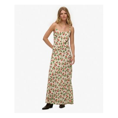 Superdry para mujer. W8012031A Vestido Bias Cut beige (S), Casual, Sin mangas / Tirantes, Superdry outlet 2026. Superdry para mujer. W8012031A Vestido Bias Cut beige (S), Casual, Sin mangas / Tirantes, Superdry outlet 2026.