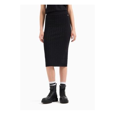 A X Armani Exchange para mujer. 8NYN9AYMH6Z1200 Falda midi negro (M), Casual, Viscosa, A X Armani Exchange outlet 2026. A X Armani Exchange para mujer. 8NYN9AYMH6Z1200 Falda midi negro (M), Casual, Viscosa, A X Armani Exchange outlet 2026.