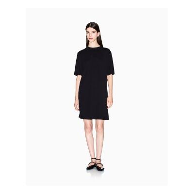 A X Armani Exchange para mujer. XW000825AF10356UC001 Vestido Camisero negro (L), Casual, Algodón, Manga corta, A X Armani Exchange outlet 20 A X Armani Exchange para mujer. XW000825AF10356UC001 Vestido Camisero negro (L), Casual, Algodón, Manga corta, A X Armani Exchange outlet 20