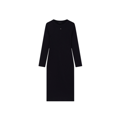 A X Armani Exchange para mujer. XW001834AF18852UC001 Vestido Ajustado negro (L), Casual, Poliéster, Manga larga, A X Armani Exchange outlet A X Armani Exchange para mujer. XW001834AF18852UC001 Vestido Ajustado negro (L), Casual, Poliéster, Manga larga, A X Armani Exchange outlet