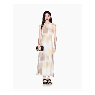 A X Armani Exchange para mujer. XW001963AF21554F1060 Vestido Horizon multicolor (S), Casual, Fiesta, Viscosa, Sin mangas / Tirantes, A X Arm A X Armani Exchange para mujer. XW001963AF21554F1060 Vestido Horizon multicolor (S), Casual, Fiesta, Viscosa, Sin mangas / Tirantes, A X Arm