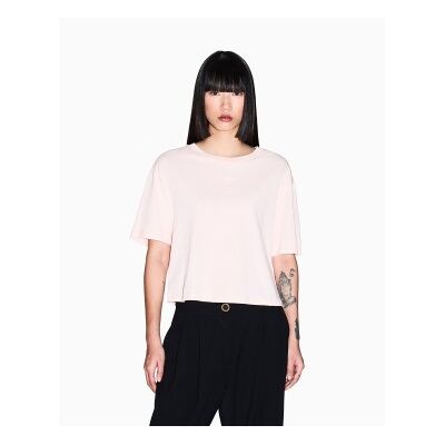 A X Armani Exchange para mujer. XW001836AF10356U4104 Camiseta Casual rosa (S), Algodón, Manga corta, A X Armani Exchange outlet 2026. A X Armani Exchange para mujer. XW001836AF10356U4104 Camiseta Casual rosa (S), Algodón, Manga corta, A X Armani Exchange outlet 2026.