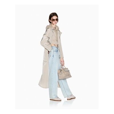 A X Armani Exchange para mujer. XW001927AF21526U6223 Abrigo Trench beige (XS), Casual, Poliéster, A X Armani Exchange outlet 2026. A X Armani Exchange para mujer. XW001927AF21526U6223 Abrigo Trench beige (XS), Casual, Poliéster, A X Armani Exchange outlet 2026.