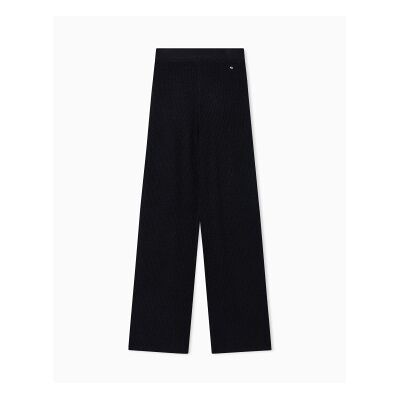 A X Armani Exchange para mujer. XW001878AF11957MC005 Pantalón ancho de hilo de lúrex negro (L), Casual, Viscosa, A X Armani Exchange outlet A X Armani Exchange para mujer. XW001878AF11957MC005 Pantalón ancho de hilo de lúrex negro (L), Casual, Viscosa, A X Armani Exchange outlet