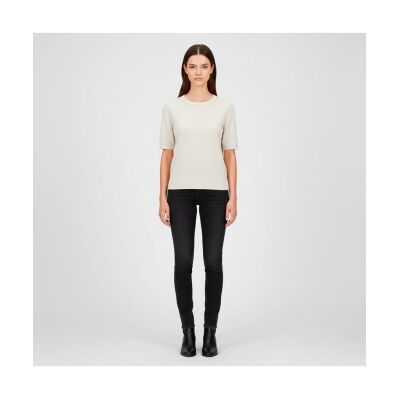 BOSS para mujer. 50557077 Jersey Fiaffu beige (S), Blanco, Casual, Viscosa, Manga corta, BOSS outlet 2026. BOSS para mujer. 50557077 Jersey Fiaffu beige (S), Blanco, Casual, Viscosa, Manga corta, BOSS outlet 2026.