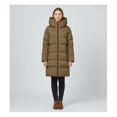 ECOALF para mujer. MCWGAJKMANLI0987W25-535 Abrigo Manlie marrón (L), Casual, Poliéster Reciclado, Sostenible, ECOALF outlet 2026. ECOALF para mujer. MCWGAJKMANLI0987W25-535 Abrigo Manlie marrón (L), Casual, Poliéster Reciclado, Sostenible, ECOALF outlet 2026.