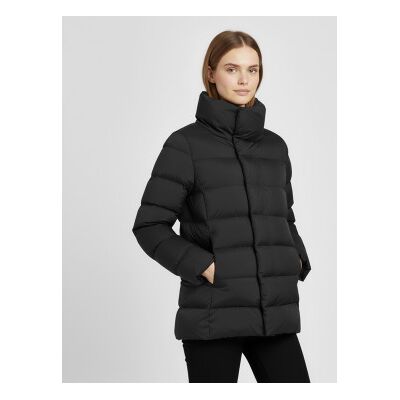 ECOALF para mujer. MCWGAJKMOORE0987W25-319 Abrigo Moore negro (M), Casual, Poliéster Reciclado, Sostenible, ECOALF outlet 2026. ECOALF para mujer. MCWGAJKMOORE0987W25-319 Abrigo Moore negro (M), Casual, Poliéster Reciclado, Sostenible, ECOALF outlet 2026.