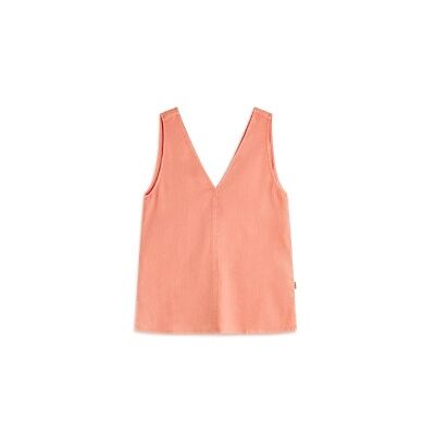 ECOALF para mujer. MCWGASRSAMY00709S24-255 Camiseta Samy naranja (M), Casual, Lino, Sin mangas / Tirantes, ECOALF outlet 2026. ECOALF para mujer. MCWGASRSAMY00709S24-255 Camiseta Samy naranja (M), Casual, Lino, Sin mangas / Tirantes, ECOALF outlet 2026.