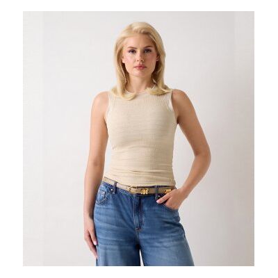 para mujer. W6GP14K2940 Top Francine Smock Hotfix beige (S), Poliéster, Sin mangas / Tirantes, Guess outlet 2026. para mujer. W6GP14K2940 Top Francine Smock Hotfix beige (S), Poliéster, Sin mangas / Tirantes, Guess outlet 2026.
