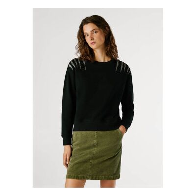 para mujer. PL5800024 Sudadera Barny negro (L), Casual, Algodón, Pepe Jeans outlet 2026. para mujer. PL5800024 Sudadera Barny negro (L), Casual, Algodón, Pepe Jeans outlet 2026.