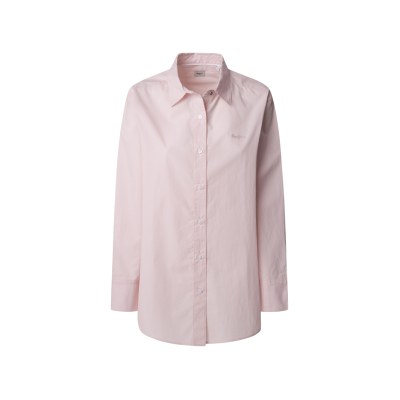 para mujer. PL304972 Camisa Agnes rosa (L), Casual, Algodón, Manga larga, Pepe Jeans outlet 2026. para mujer. PL304972 Camisa Agnes rosa (L), Casual, Algodón, Manga larga, Pepe Jeans outlet 2026.
