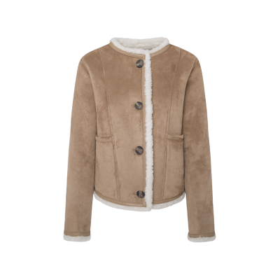 para mujer. PL402471 Chaqueta reversible Caylin marrón (L), Casual, Poliéster, Pepe Jeans outlet 2026. para mujer. PL402471 Chaqueta reversible Caylin marrón (L), Casual, Poliéster, Pepe Jeans outlet 2026.