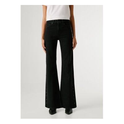 para mujer. PL2050931 Pantalón Flare Willa negro (25/30), Casual, Algodón, Pepe Jeans outlet 2026. para mujer. PL2050931 Pantalón Flare Willa negro (25/30), Casual, Algodón, Pepe Jeans outlet 2026.