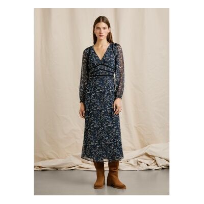 para mujer. PL9537732 Vestido Mayra negro (L), Casual, Poliéster, Manga larga, Pepe Jeans outlet 2026. para mujer. PL9537732 Vestido Mayra negro (L), Casual, Poliéster, Manga larga, Pepe Jeans outlet 2026.