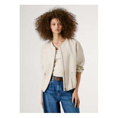 para mujer. PL402601 Chaqueta Sonia beige (L), Casual, Algodón, Pepe Jeans outlet 2026. para mujer. PL402601 Chaqueta Sonia beige (L), Casual, Algodón, Pepe Jeans outlet 2026.