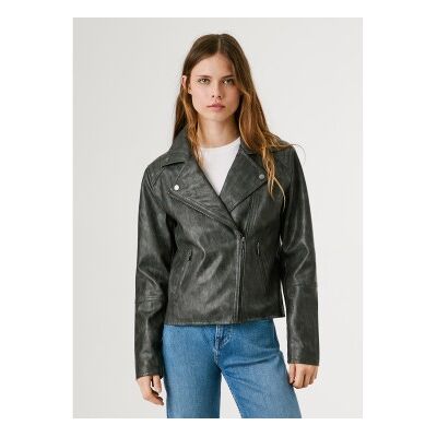 para mujer. PL4024355 Cazadora Stacy negro (L), Casual, Poliuretano, Pepe Jeans outlet 2026. para mujer. PL4024355 Cazadora Stacy negro (L), Casual, Poliuretano, Pepe Jeans outlet 2026.