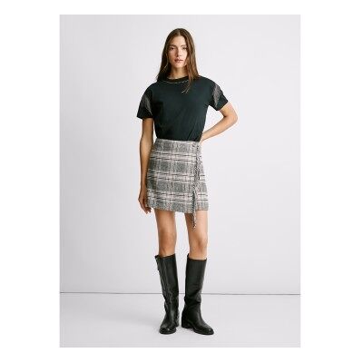 para mujer. PL9011872 Falda Talani gris (XL), Casual, Poliéster, Pepe Jeans outlet 2026. para mujer. PL9011872 Falda Talani gris (XL), Casual, Poliéster, Pepe Jeans outlet 2026.