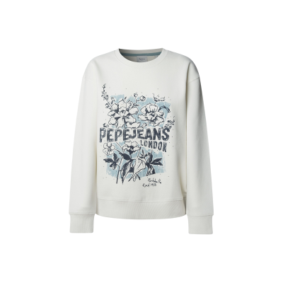 para mujer. PL5800023 Sudadera Beda blanco roto (XL), Casual, Algodón, Pepe Jeans outlet 2026. para mujer. PL5800023 Sudadera Beda blanco roto (XL), Casual, Algodón, Pepe Jeans outlet 2026.