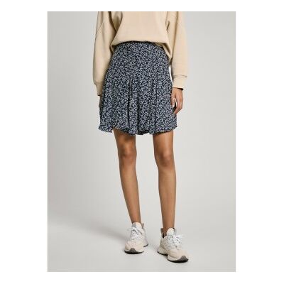 para mujer. PL901196 Falda corta Cassandra marino (S), Casual, Viscosa, Pepe Jeans outlet 2026. para mujer. PL901196 Falda corta Cassandra marino (S), Casual, Viscosa, Pepe Jeans outlet 2026.