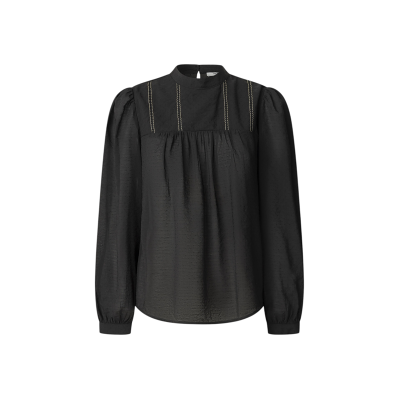 para mujer. PL3051278 Blusa Pipy negro (M), Casual, Viscosa, Manga larga, Pepe Jeans outlet 2026. para mujer. PL3051278 Blusa Pipy negro (M), Casual, Viscosa, Manga larga, Pepe Jeans outlet 2026.