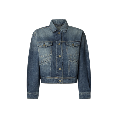para mujer. PL40243325W0 Chaqueta Relaxed azul (S), Casual, Algodón, Denim, Pepe Jeans outlet 2026. para mujer. PL40243325W0 Chaqueta Relaxed azul (S), Casual, Algodón, Denim, Pepe Jeans outlet 2026.