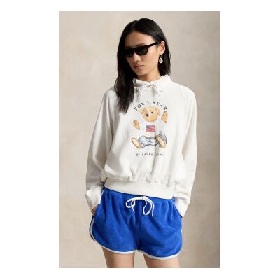 Polo Ralph Lauren para mujer. 211A12745001 Sudadera Shrunken Fit blanco (M), Casual, Algodón, Polo Ralph Lauren outlet 2026. Polo Ralph Lauren para mujer. 211A12745001 Sudadera Shrunken Fit blanco (M), Casual, Algodón, Polo Ralph Lauren outlet 2026.