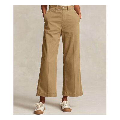 Polo Ralph Lauren para mujer. 211873988001 Pantalón Chino Wide Leg marrón (40), Casual, Algodón, Polo Ralph Lauren outlet 2026. Polo Ralph Lauren para mujer. 211873988001 Pantalón Chino Wide Leg marrón (40), Casual, Algodón, Polo Ralph Lauren outlet 2026.